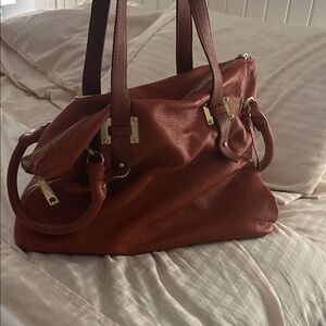 Kenneth Cole Leather Tote Bag
